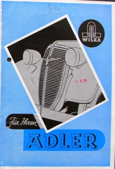 Adler Modelprogram 1936 "Fuer Ihren Adler" Accesoiresbrochure (12)